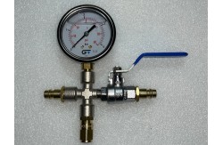 Inflation handle with safety valve